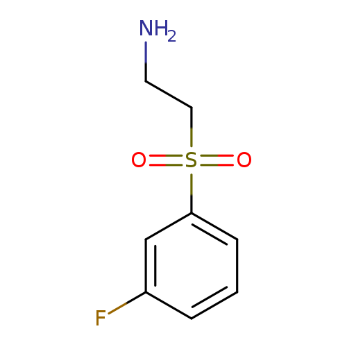 2-(3-Fluoro-benzenesulfonyl)-ethylamine