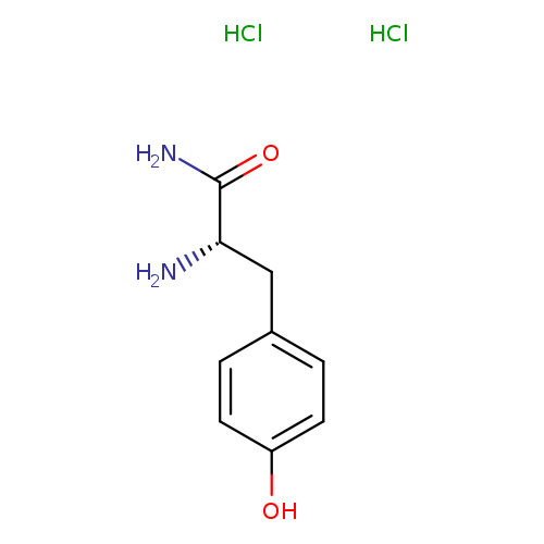 (S)-2-Amino-3-(4-hydroxyphenyl)propanamidedihydrochloride