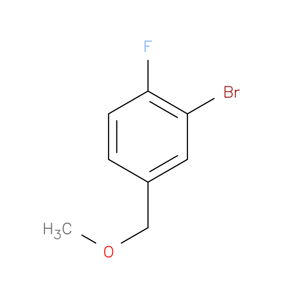 2-Bromo-1-fluoro-4-(methoxymethyl)benzene