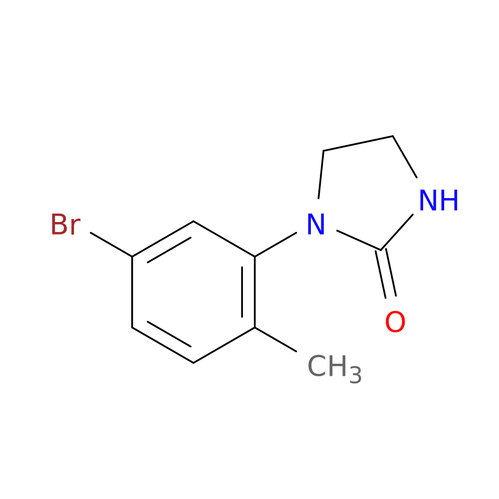 1-(5-Bromo-2-methyl-phenyl)-imidazolidin-2-one