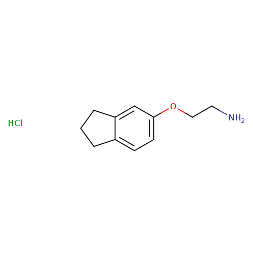2-(2,3-DIHYDRO-1H-INDEN-5-YLOXY)ETHYLAMINE HYDROCHLORIDE
