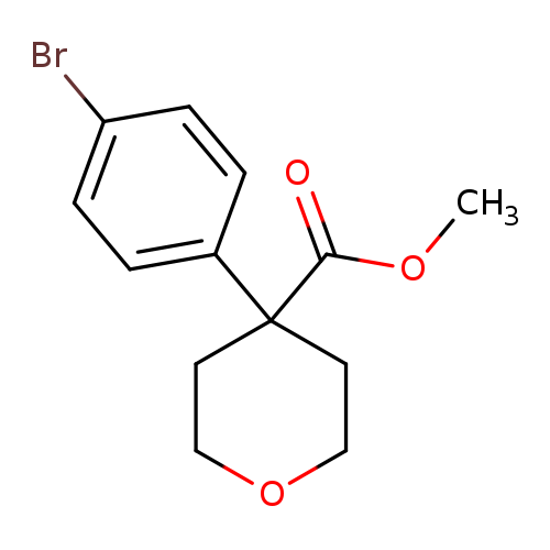 4-(4-Bromo-phenyl)-tetrahydro-pyran-4-carboxylic acid methyl ester