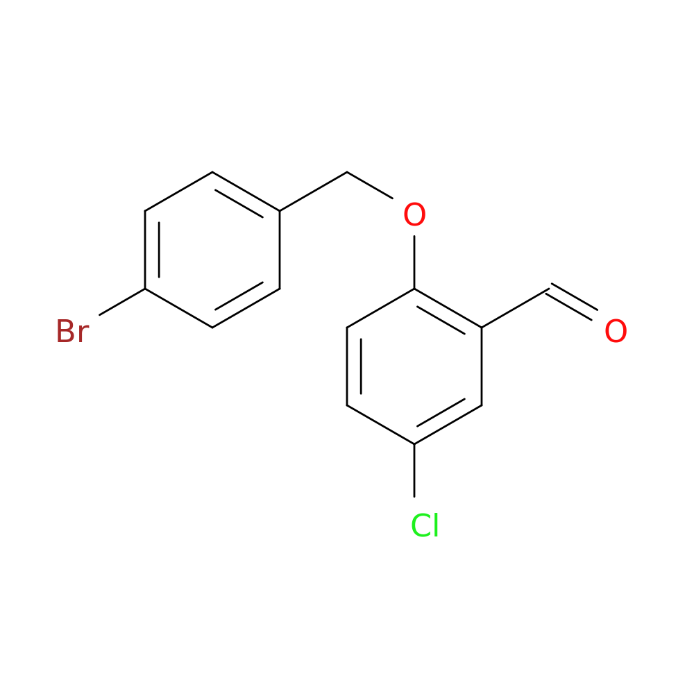 2-[(4-Bromobenzyl)oxy]-5-chlorobenzaldehyde