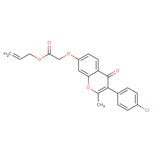 prop-2-en-1-yl 2-{[3-(4-chlorophenyl)-2-methyl-4-oxo-4H-chromen-7-yl]oxy}acetate