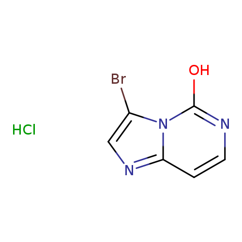 3-bromoimidazo[1,2-c]pyrimidin-5-ol hydrochloride