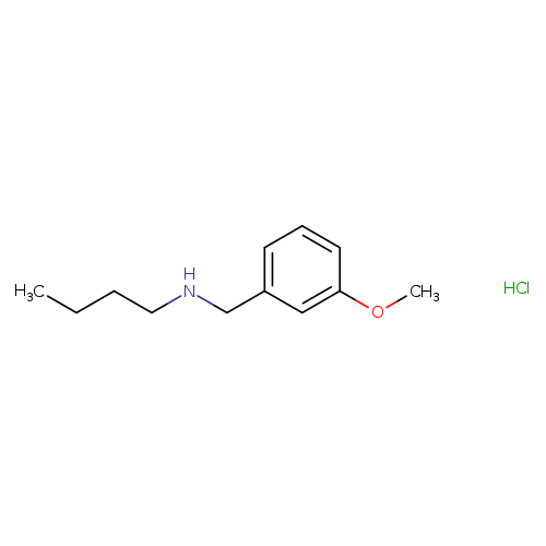 N-(3-methoxybenzyl)-1-butanamine hydrochloride