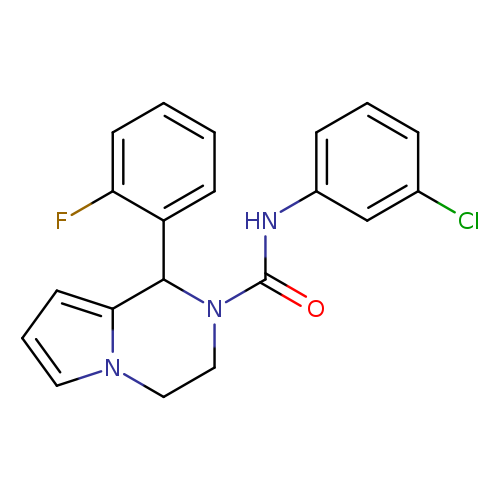 N-(3-chlorophenyl)-1-(2-fluorophenyl)-1H,2H,3H,4H-pyrrolo[1,2-a]pyrazine-2-carboxamide
