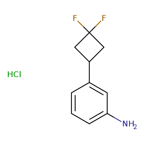 3-(3,3-difluorocyclobutyl)aniline hydrochloride