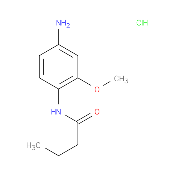 N-(4-amino-2-methoxyphenyl)butanamide hydrochloride