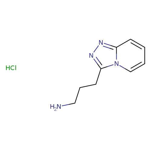3-{[1,2,4]triazolo[4,3-a]pyridin-3-yl}propan-1-amine hydrochloride