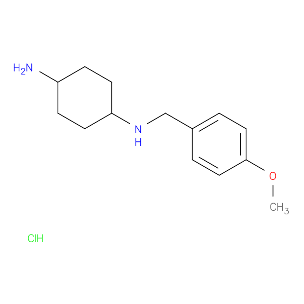 N1-(4-Methoxybenzyl)cyclohexane-1,4-diamine hydrochloride