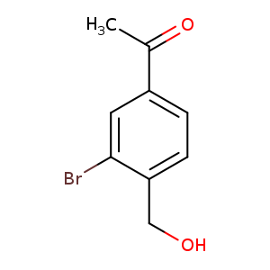 1-[3-Bromo-4-(hydroxymethyl)phenyl]ethan-1-one