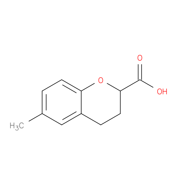 6-METHYL-3,4-DIHYDRO-2H-1-BENZOPYRAN-2-CARBOXYLIC ACID