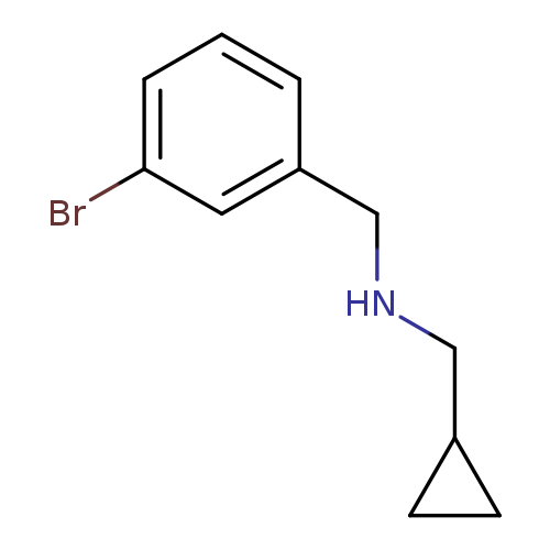 [(3-Bromophenyl)methyl](cyclopropylmethyl)amine