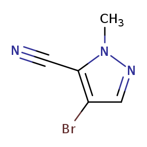 4-bromo-1-methyl-1H-pyrazole-5-carbonitrile