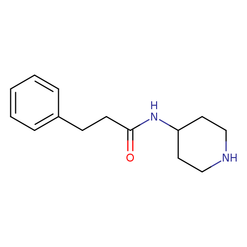 3-phenyl-N-(piperidin-4-yl)propanamide