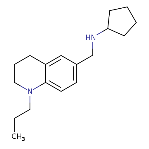 N-[(1-Propyl-1,2,3,4-tetrahydroquinolin-6-yl)methyl]cyclopentanamine