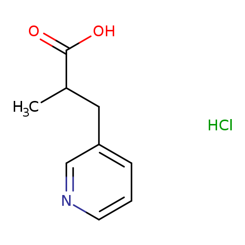 2-Methyl-3-(pyridin-3-yl)propanoic acid hydrochloride