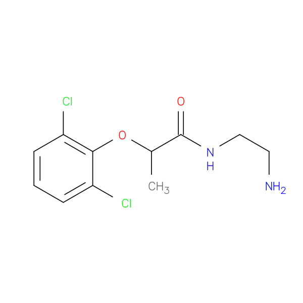 N-(2-Aminoethyl)-2-(2,6-dichlorophenoxy)propanamide