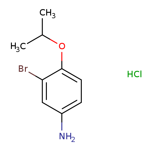 3-Bromo-4-(propan-2-yloxy)aniline hydrochloride