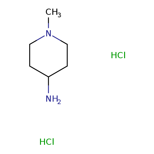 4-Piperidinamine, 1-methyl-, hydrochloride (1:2)