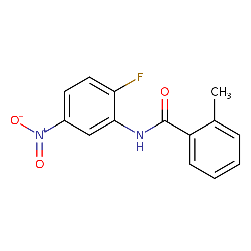N-{2-fluoro-5-nitrophenyl}-2-methylbenzamide