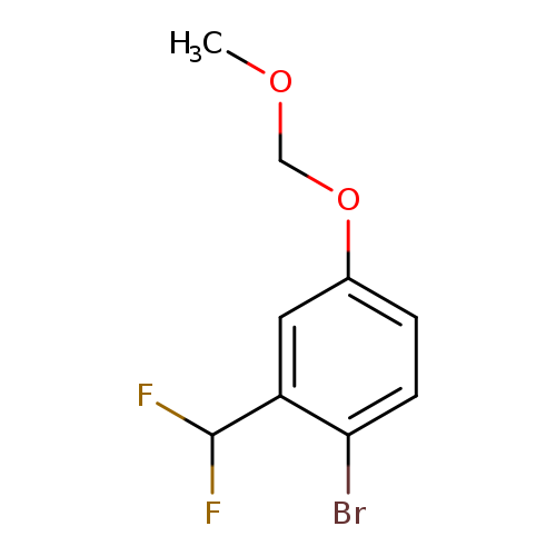 1-bromo-2-(difluoromethyl)-4-(methoxymethoxy)benzene