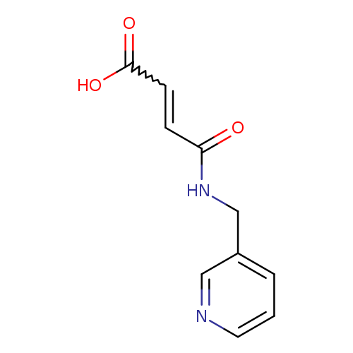 3-{[(pyridin-3-yl)methyl]carbamoyl}prop-2-enoic acid