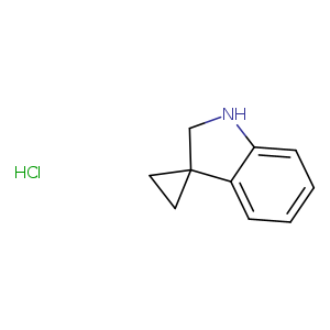 Spiro[cyclopropane-1,3'-[3H]indole], 1',2'-dihydro-, hydrochloride (1:1)