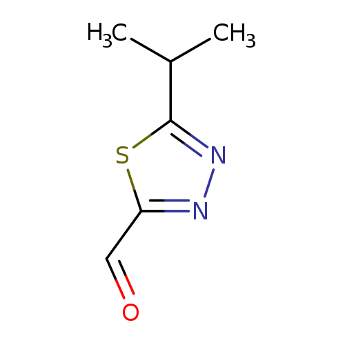 5-(propan-2-yl)-1,3,4-thiadiazole-2-carbaldehyde