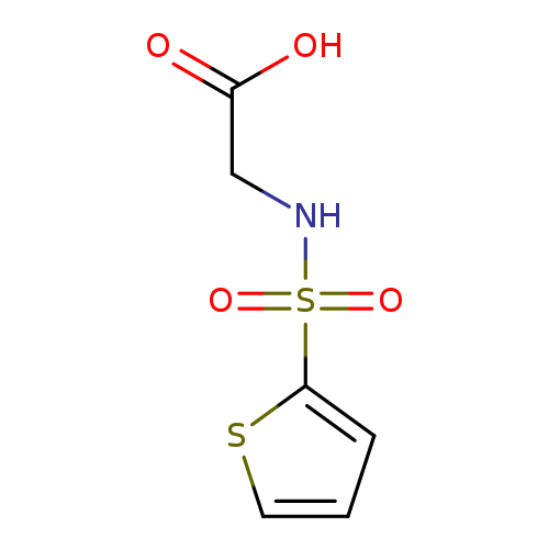 2-(Thiophene-2-sulfonamido)acetic acid