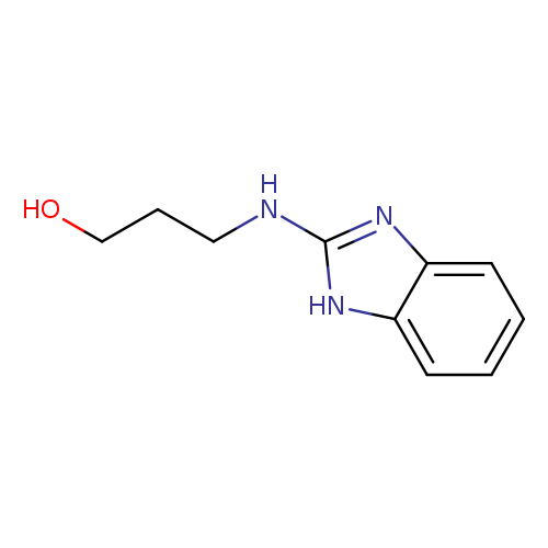 3-[(1H-1,3-Benzodiazol-2-yl)amino]propan-1-ol