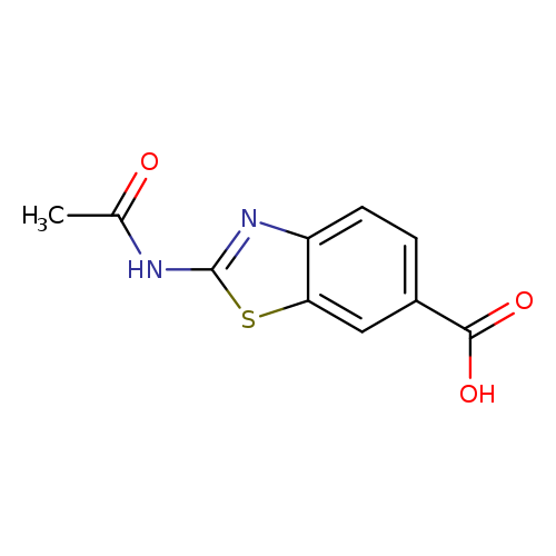 2-(Acetylamino)-1,3-benzothiazole-6-carboxylic acid