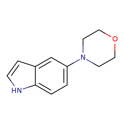 1H-Indole, 5-(4-Morpholinyl)-