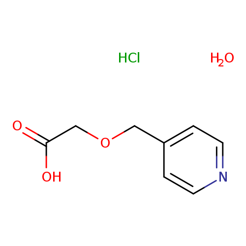 2-(Pyridin-4-ylmethoxy)acetic acid hydrochloride hydrate