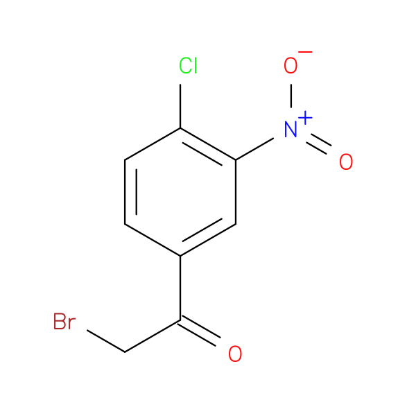 2-BROMO-1-(4-CHLORO-3-NITROPHENYL)ETHAN-1-ONE