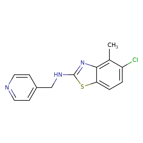 5-Chloro-4-methyl-N-(pyridin-4-ylmethyl)benzo[d]thiazol-2-amine