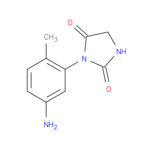 3-(5-amino-2-methylphenyl)imidazolidine-2,4-dione