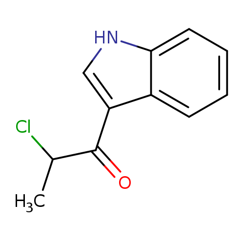 2-Chloro-1-(1H-indol-3-yl)propan-1-one