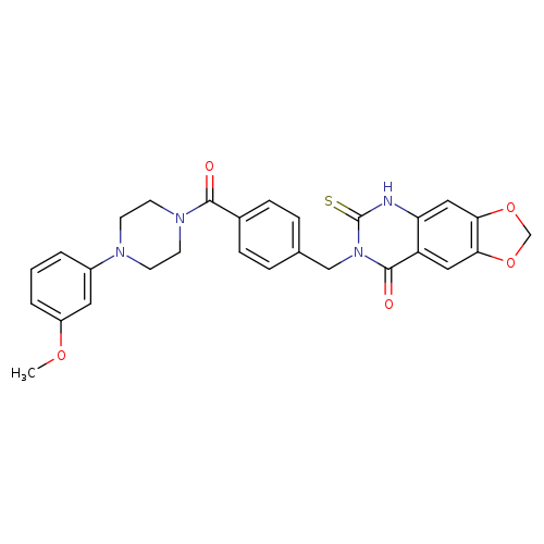 7-({4-[4-(3-methoxyphenyl)piperazine-1-carbonyl]phenyl}methyl)-6-sulfanylidene-2H,5H,6H,7H,8H-[1,3]dioxolo[4,5-g]quinazolin-8-one