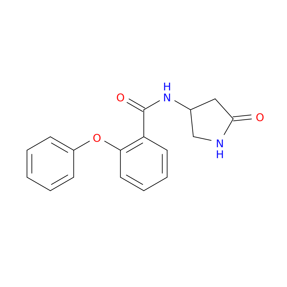 N-(5-oxopyrrolidin-3-yl)-2-phenoxybenzamide