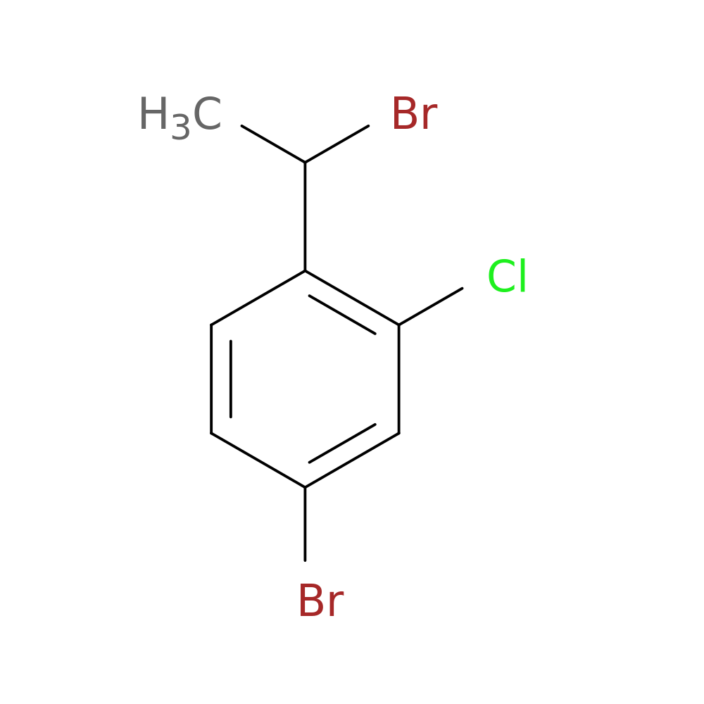 4-bromo-1-(1-bromoethyl)-2-chlorobenzene
