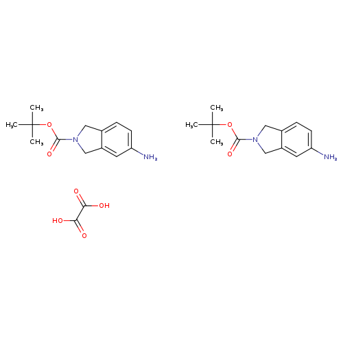 tert-Butyl 5-aminoisoindoline-2-carboxylate oxalate(2:1)