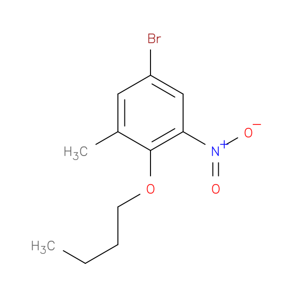 5-Bromo-2-butoxy-3-nitrotoluene