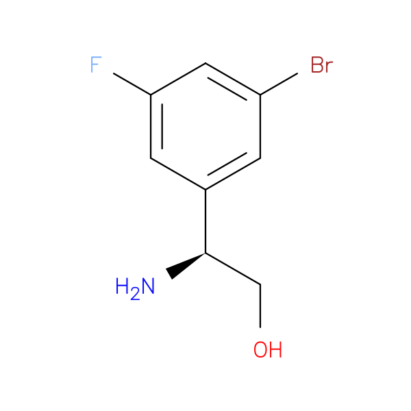 (S)-2-AMINO-2-(3-BROMO-5-FLUOROPHENYL)ETHAN-1-OL