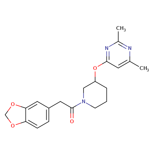2-(2H-1,3-benzodioxol-5-yl)-1-{3-[(2,6-dimethylpyrimidin-4-yl)oxy]piperidin-1-yl}ethan-1-one