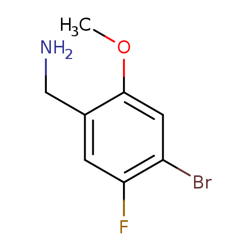 (4-Bromo-5-fluoro-2-methoxyphenyl)methanamine