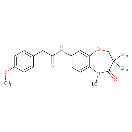 2-(4-methoxyphenyl)-N-(3,3,5-trimethyl-4-oxo-2,3,4,5-tetrahydro-1,5-benzoxazepin-8-yl)acetamide