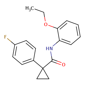 N-(2-ethoxyphenyl)-1-(4-fluorophenyl)cyclopropane-1-carboxamide