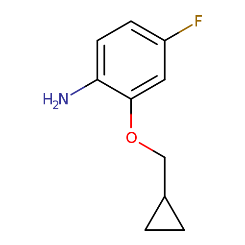 2-(cyclopropylmethoxy)-4-fluoroaniline